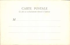 CPA Fontainebleau Chambre de Marie Antoinette 