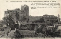 CPA La Dordogne Pittoresque Vue de l'Entree du Chateau Feodal de Beynac 