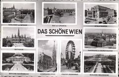 CPA Das Schone wien Parlament und Rathaus 