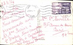 CPA Souvenir de St Tropez La Cote d'Azur 