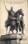 CPA Paris Statue de Charlemagne 