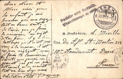 CPA Geneve La Rade et le Jet 