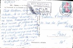 CPA Cannes La Plage la Promenade de la Croisette 