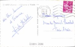 CPA Charny Yonne L'Ouanne a l'Erable 