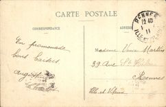 CPA Bouchemaine M et L Le Pont suspendu 