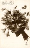 CPA Bonne Fete Fleurs