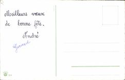 CPA Bonne Fete Fleurs