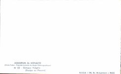 CPA Aquarium de Monaco Cliche Trabut Propriete exclusive du Musee Oceanographique Octopus Vulgaris P