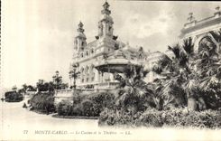 CPA Monte Carlo Le Casino et le Theatre 