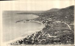 CPA Menton et Garavan Vue prise de la Frontiere Italienne 