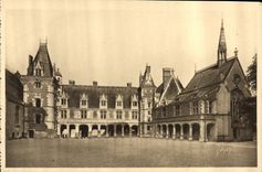 CPA Chateau de Blois Aile Louis XII et la Chapelle 