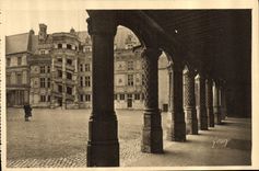 CPA Chateau de Blois L'Aile Francois Ier vue des Colonnades  