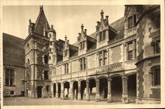 CPA Chateau de Blois Facade enterieure Louis XII 
