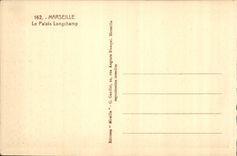 CPA Marseille Le Palais Longchamp 