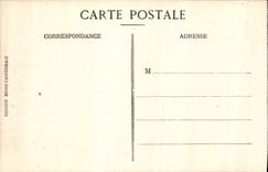 CPA Reims La Cathedrale et le Theatre apres la guerre 