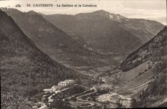 CPA Cauterets La Raillere et le Cabaliros 