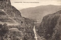 CPA Cauterets Entree de la Vallee de Cauterets 