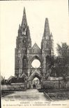CPA Soissons Ancienne Abbaye de St Jean des Vignes apres le bombardement des Allemands sept Militari