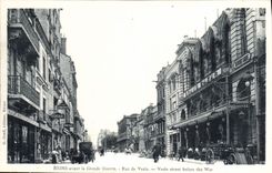 CPA Reims avant la Grande Guerre rue de Vesle 