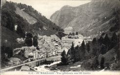 CPA Bareges vue generale sur St Justin 