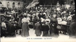 CPA Lourdes la Grotte 