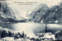 CPA Dauphine Vallee du Veneon le Lac Lauvitel 
