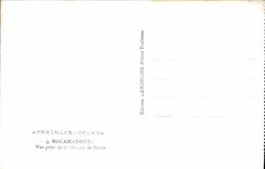 CPA Pyrlnees Ocean Rocamadour vue prise de la Maison de Marie