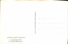 CPA Pyrlnees Ocean Rocamadour la Chapelle Miraculeuse