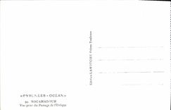 CPA Pyrlnees Ocean Rocamadour vue prise du Passage de l'Eveque