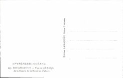 CPA Pyrlnees Ocean Rocamadour vue en Nid d'Aigle de la Boucle de la Route de Cahors