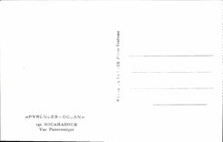 CPA Pyrlnees Ocean Rocamadour vue panoramique