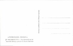 CPA Pyrlnees Ocean Rocamadour vue generale sur les Nouvelles Rampes prise de la Route d'Arrivee