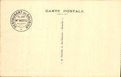 CPA Le Galibier Table d'Orientation et Roche du grand Galibier 