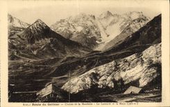 CPA Route du Galibier Chalots de Mandette le Lautaret et la Meije 