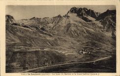 CPA Le Lautaret les Lacets du Galibier et le Grand Galibier 