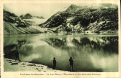 CPA Environs du Glandon le Lac Blanc l'Etendard et les Grandes Rousses 
