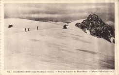 CPA Chamonix Mont Blanc Haute Savoie Pres du Sommet du Mont Blanc Cabane Vallot 