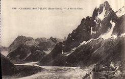 CPA Chamonix Mont Blanc Haute Savoie la Mer de Glace 