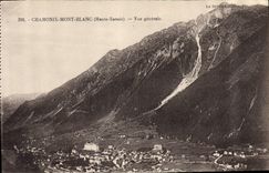 CPA Chamonix Mont Blanc Haute Savoie vue generale 