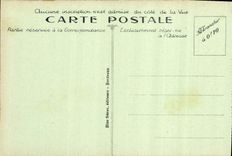 CPA Biarritz Cote Basque La Villa Belza la Rhune et la Chaine des Pyrenees 
