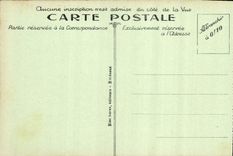 CPA Biarritz Cote Basque le Rocher de la Vierge par Mer Agitee 