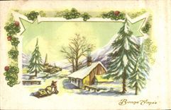 CPA Bonne Annee 