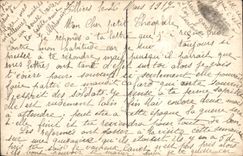 CPA Tendre Affection Papillon