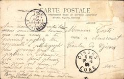 CPA Arbres Peche Pecheur