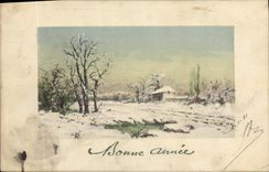 CPA Bonne Annee 