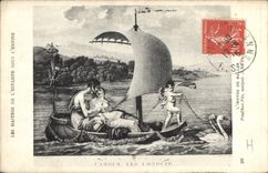 CPA L'Oeuvre de Mallet Prud'hon fils Sculpsit 