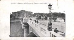 CPA Paris Le pont de la Concorde Chambre des Deputes 