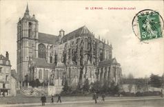 CPA Le Mans Cathedrale St Julien 