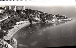 CPA Cap d'Ail La Plage Mala le Cap et l'Eden 