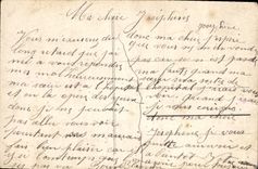 CPA Souvenir de printemps Fleurs